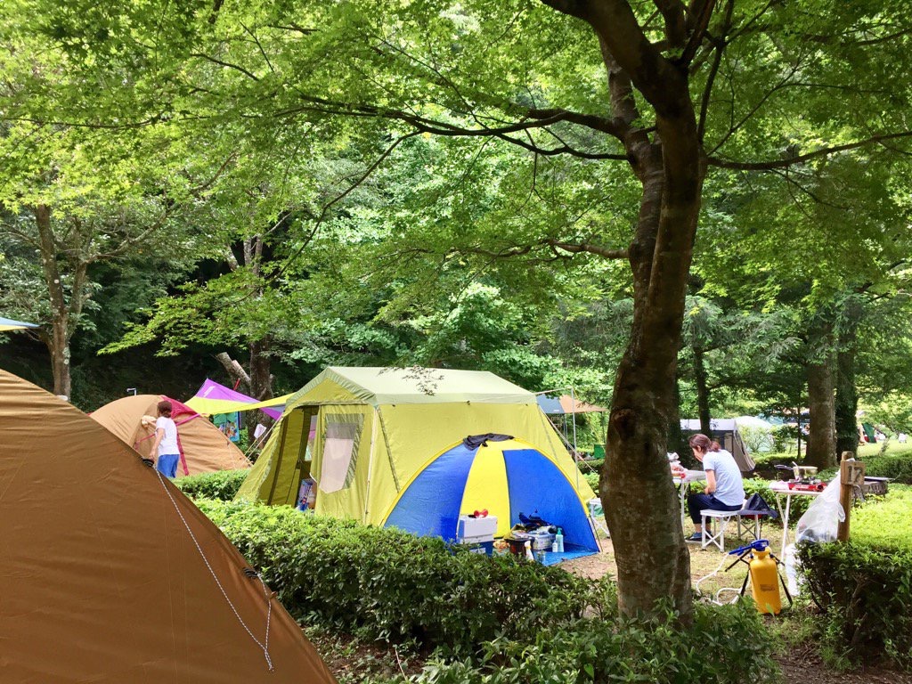 テントキャンプサイト